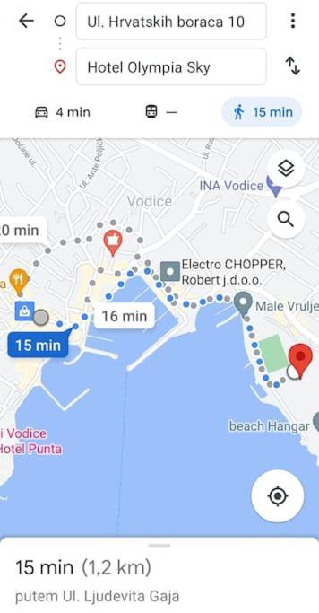 Apartmani Centar Vodice Eksteriør billede