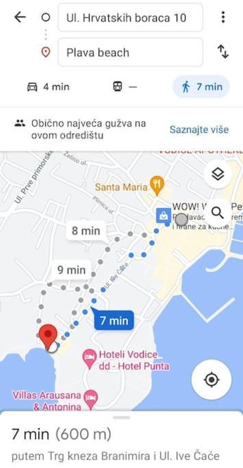 Apartmani Centar Vodice Eksteriør billede